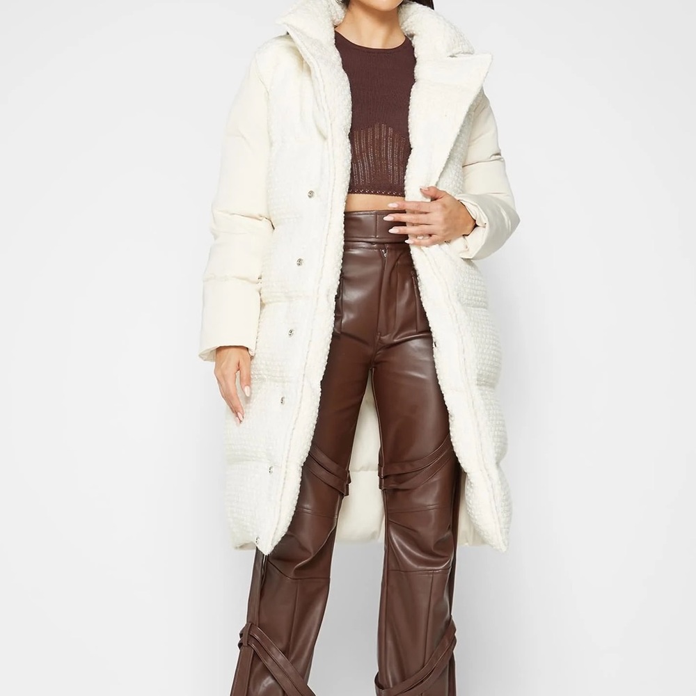 Reversible puffer coat, size SMALL or UK 8.